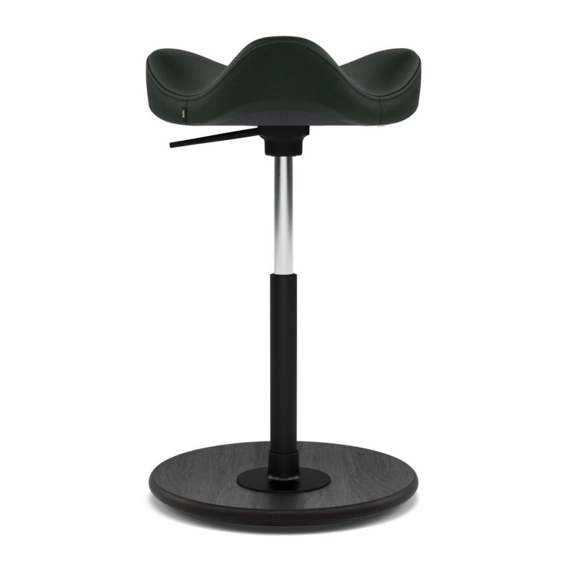 Balanční stolička Varier Move™ Black Ash - Varianta potahu: Noir+ 31327 Green