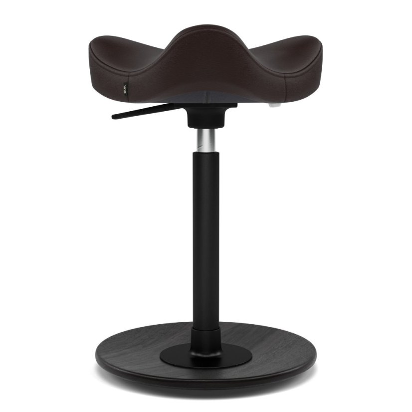 Balanční stolička Varier Move™ Black Ash Compact - Varianta potahu: Noir+ 31328 Tobacco