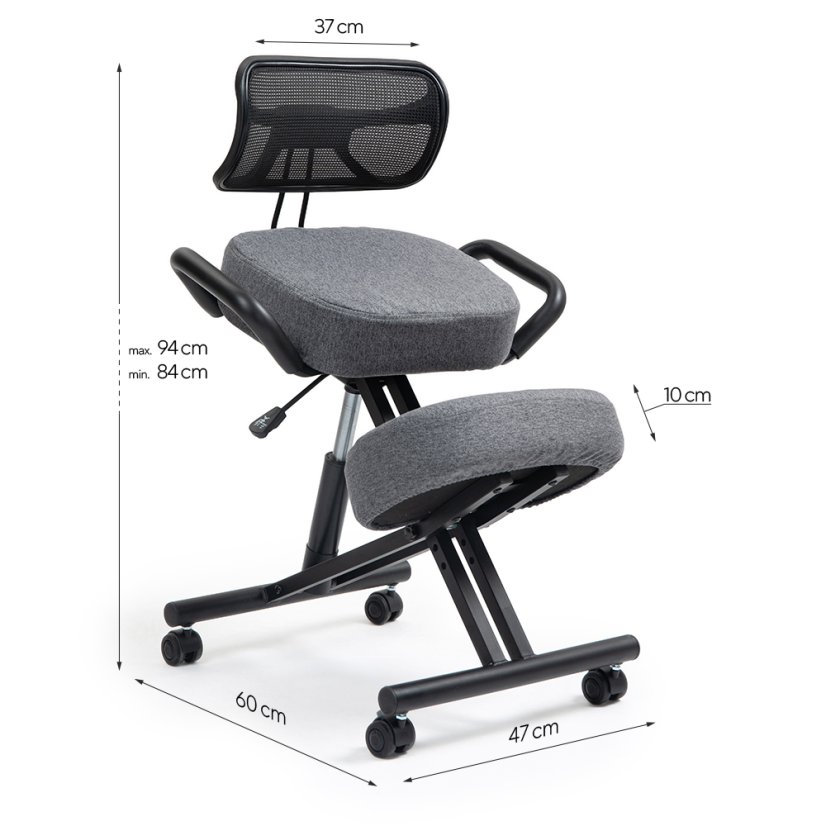 Klekačka Kenoko Suguri Tmavě šedá