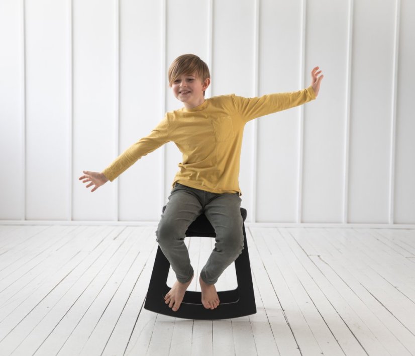 Balanční židle Muista Clear Wood