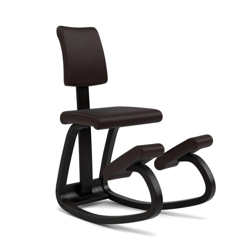 Klekačka Varier Variable™ Plus Black Ash - Varianta potahu: Noir+ 31328 Tobacco