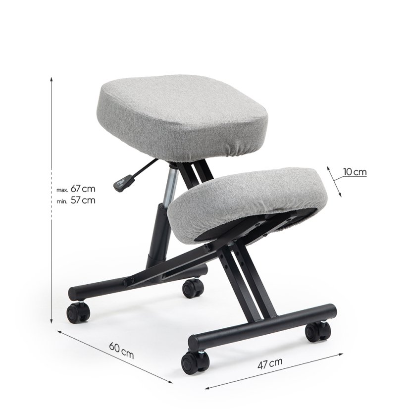 Klekačka Kenoko Hiragi Světle šedá