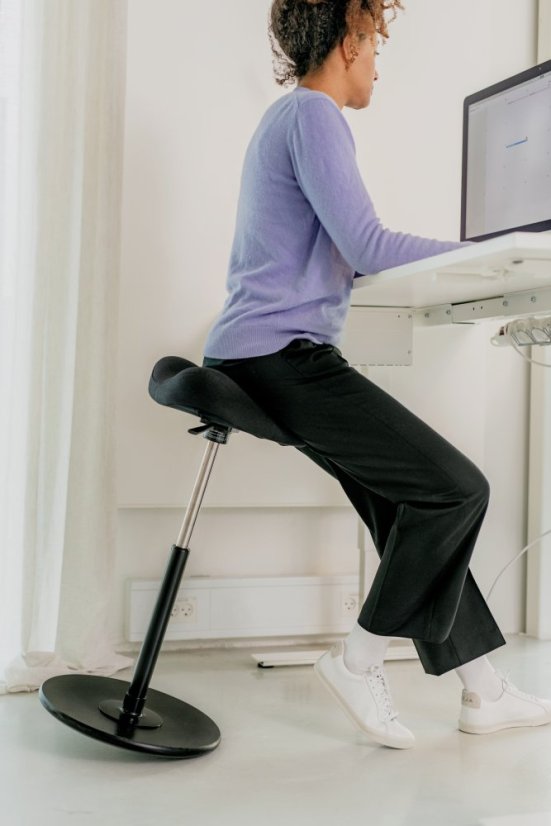 Balanční stolička Varier Move™ Black Ash