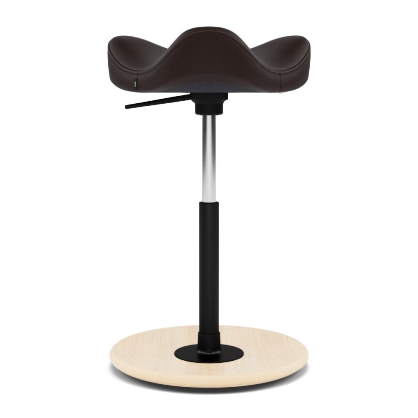 Balanční stolička Varier Move™ Natural Ash - Varianta potahu: Noir+ 31328 Tobacco