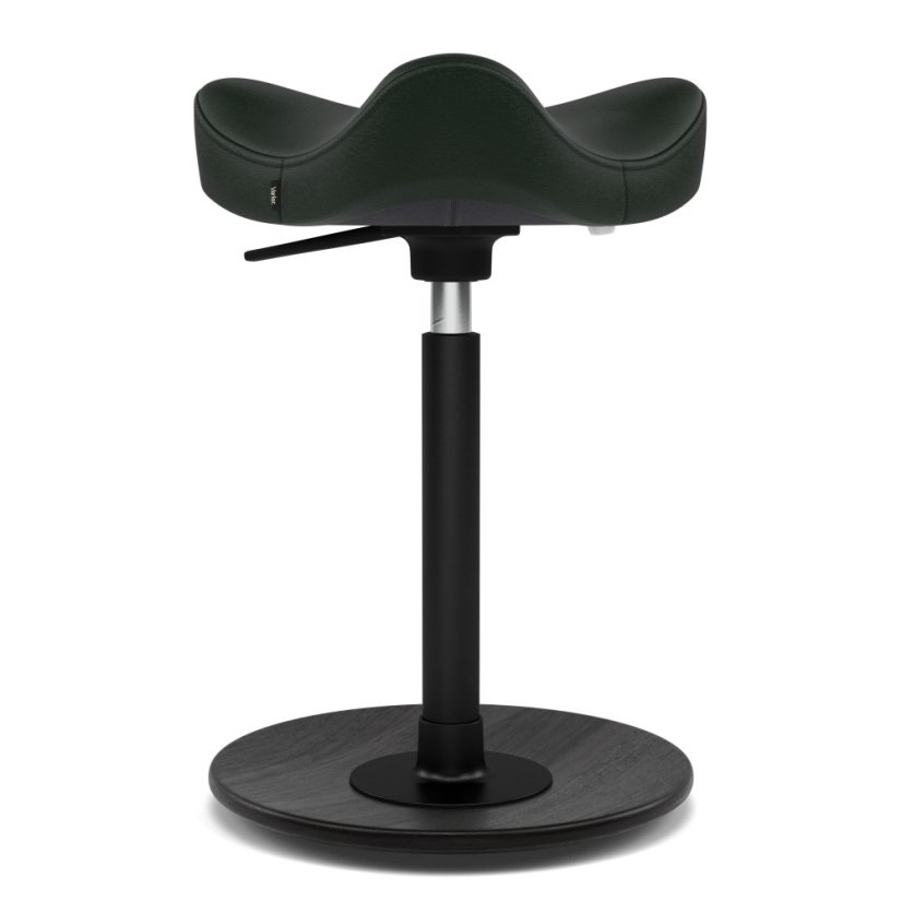 Balanční stolička Varier Move™ Black Ash Compact - Varianta potahu: Noir+ 31327 Green