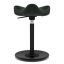 Balanční stolička Varier Move™ Black Ash Compact - Varianta potahu: Noir+ 31327 Green