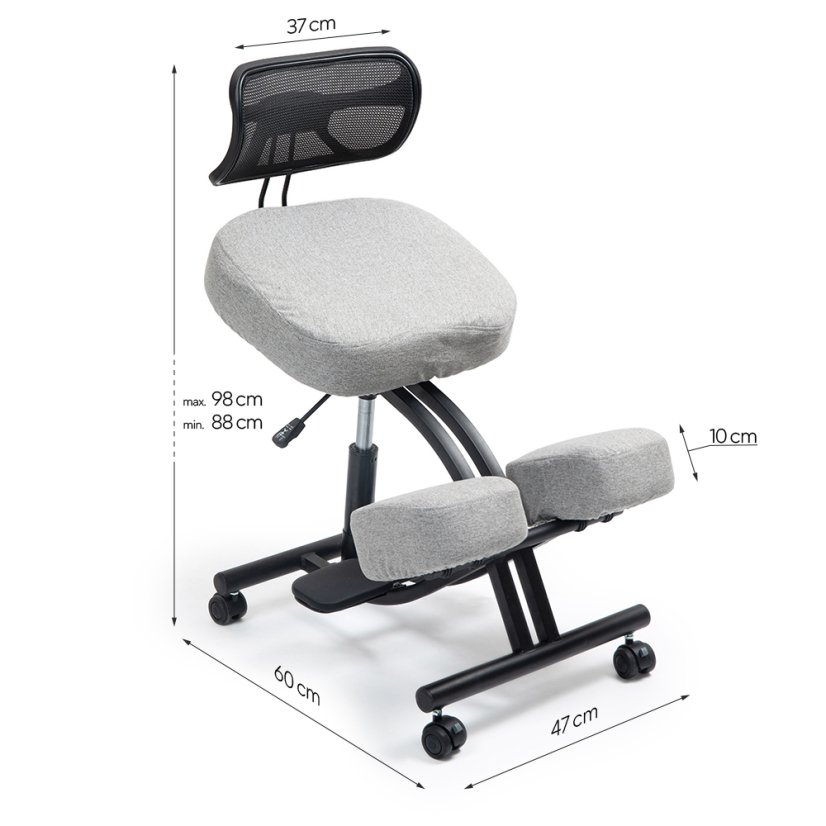 Klekačka Kenoko Hozeru Světle šedá