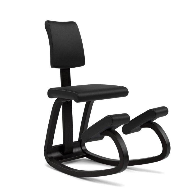 Klekačka Varier Variable™ Plus Black Ash - Varianta potahu: Noir+ 31330 Black