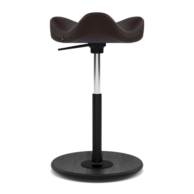 Balanční stolička Varier Move™ Black Ash - Varianta potahu: Noir+ 31328 Tobacco