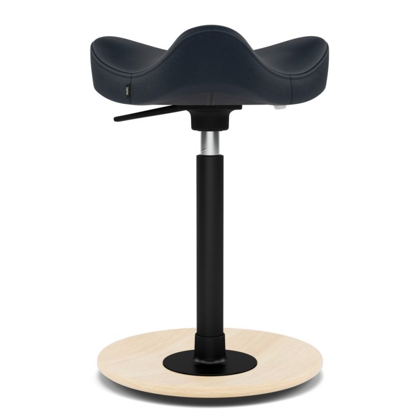 Balanční stolička Varier Move™ Natural Ash Compact - Varianta potahu: Noir+ 31326 Royal