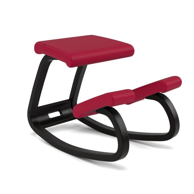 Klekačka Varier Variable™ Black Ash - Varianta potahu: Noir+ 31324 Red