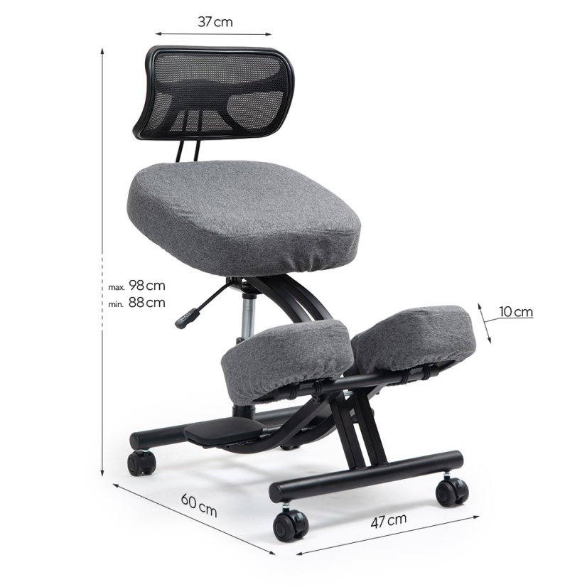 Klekačka Kenoko Hozeru Tmavě šedá