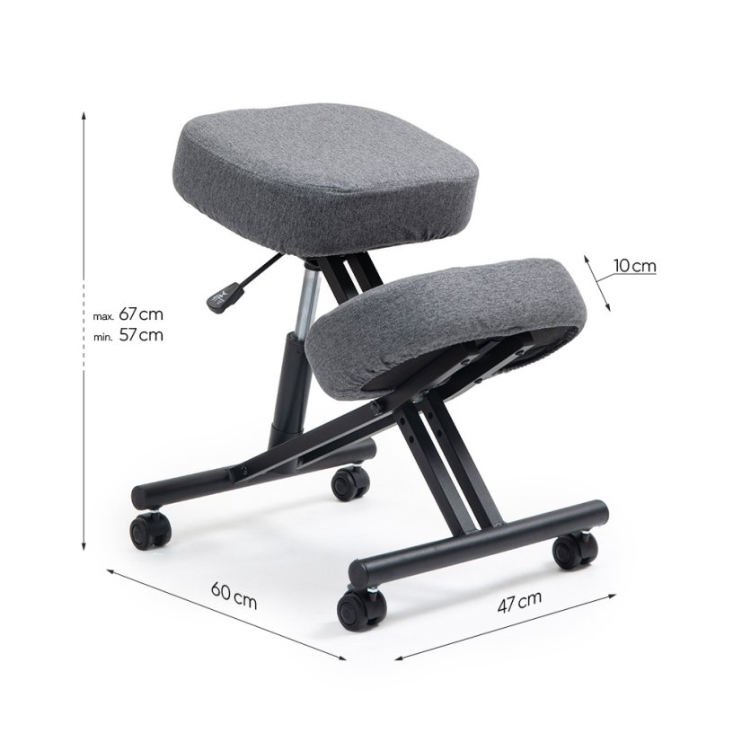 Klekačka Kenoko Hiragi Tmavě šedá