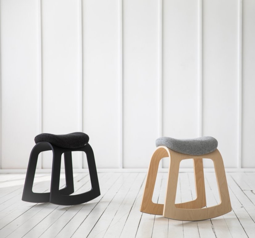 Balanční židle Muista Clear Wood